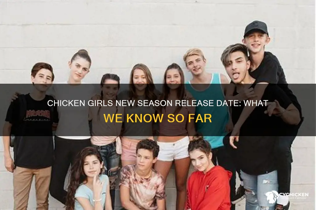 when does the new chicken girls come out
