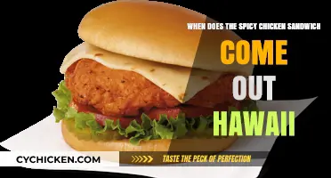 Hawaii's Spicy Chicken Sandwich Release Date: What You Need to Know