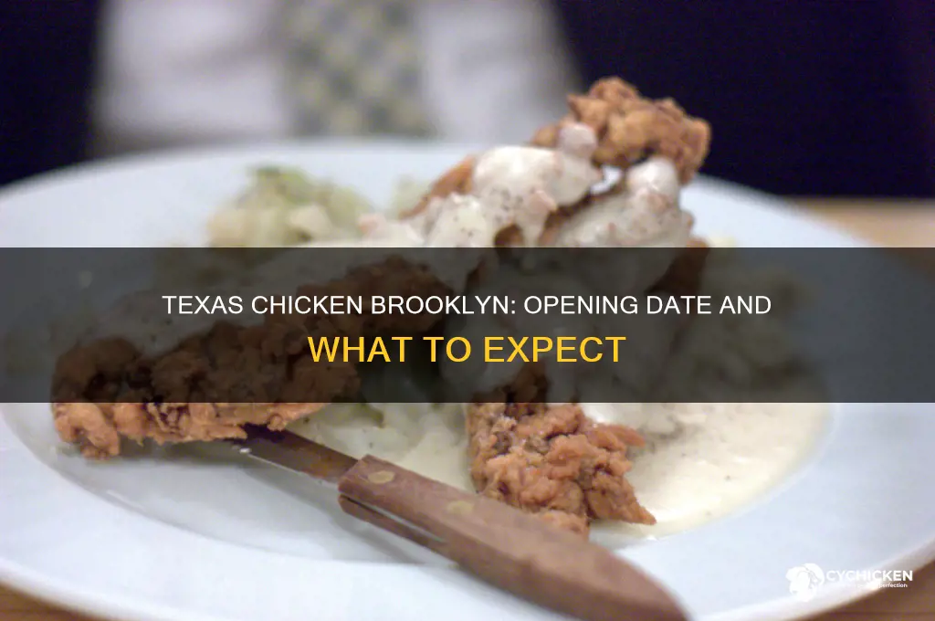 when does the texas chicken open in brooklyn