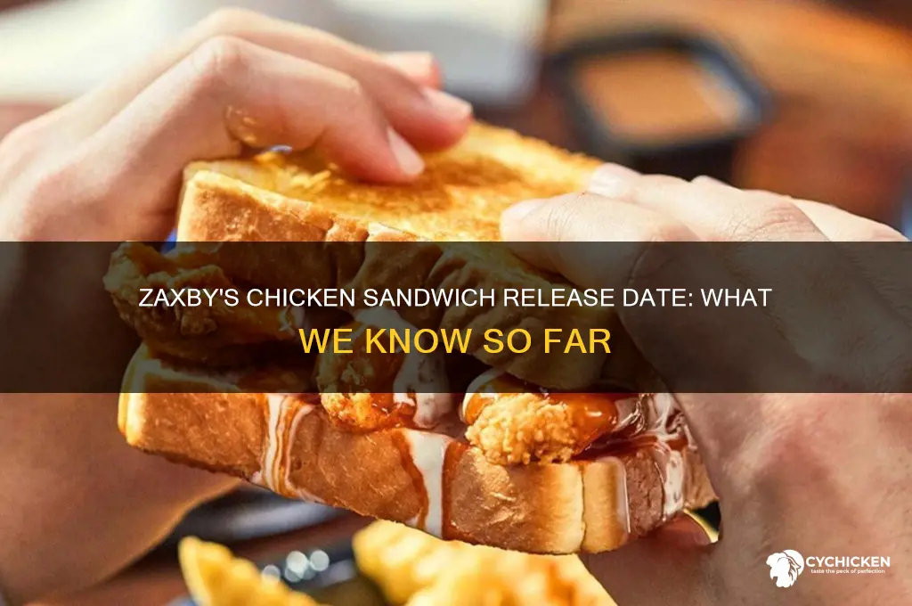 when does the zaxbys chicken sandwich come out
