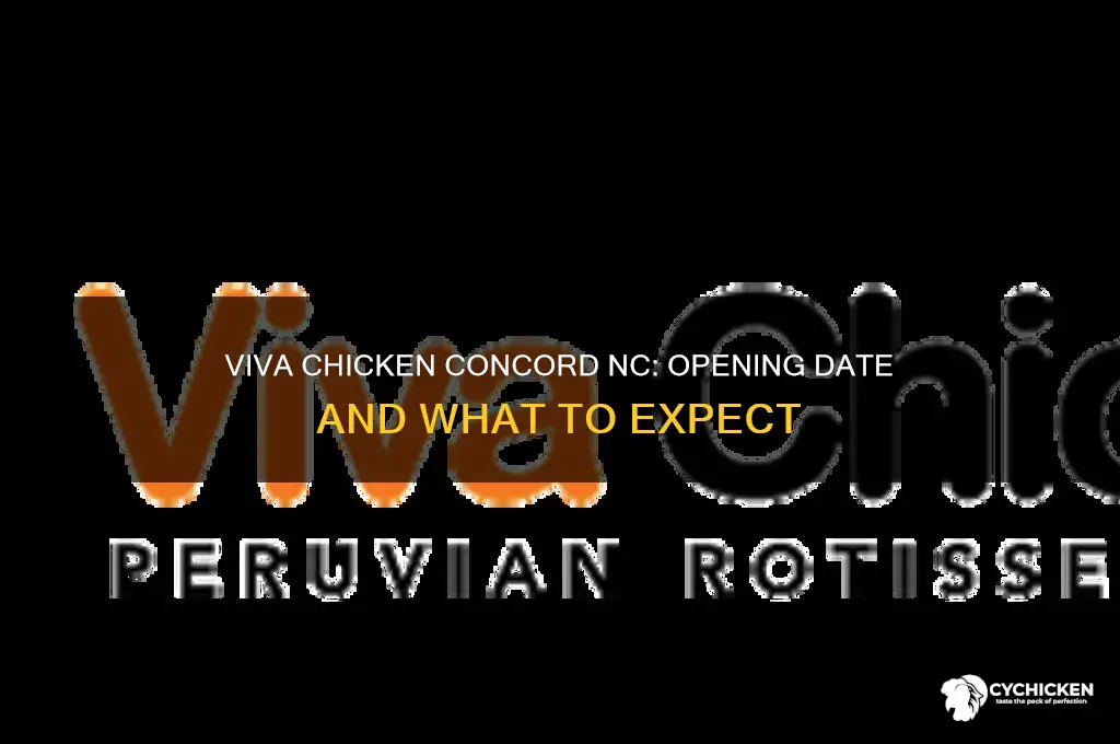 when does viva chicken open in concord nc
