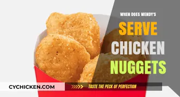 Wendy's Chicken Nuggets: Serving Hours and Menu Availability Explained