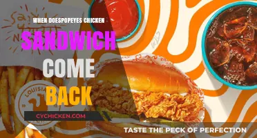 Popeyes Chicken Sandwich Return: When Will It Be Back?