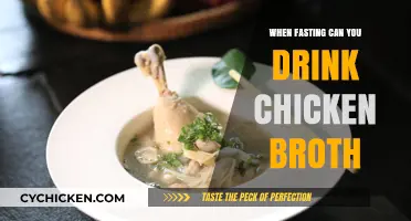 Sipping Chicken Broth During Fasting: Nourishment or Breaking the Fast?