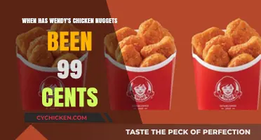 Wendy's 99-Cent Chicken Nuggets: A History of the Iconic Deal