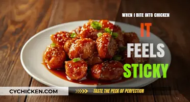 Sticky Chicken Bites: Understanding the Texture When You Chew