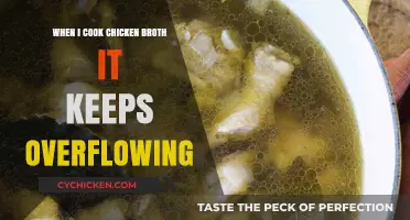 Mastering the Art of Chicken Broth: Tips to Prevent Overflowing