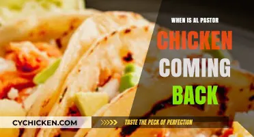 When Will Al Pastor Chicken Return? Fans Eagerly Await Comeback