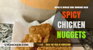 Burger King Spicy Chicken Nuggets Return: Anticipated Comeback Date Revealed