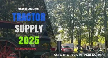 Chick Days 2025 at Tractor Supply: Dates and Details