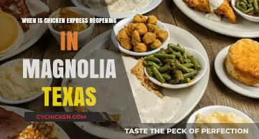 Chicken Express Magnolia, Texas: Reopening Date and Updates
