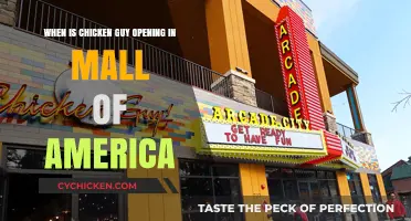 Chicken Guy: Mall of America Opening Date