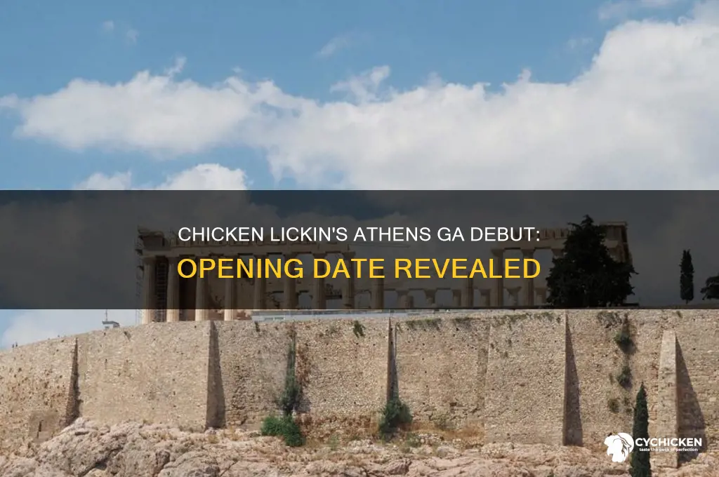 when is chicken lickin opening in athens ga
