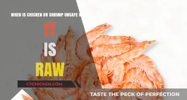 How to Know When Chicken or Shrimp is Unsafe Raw