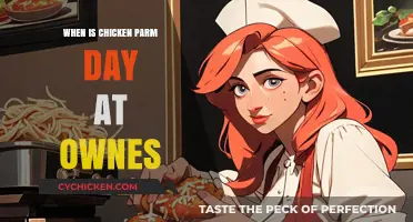 Celebrate Chicken Parm Day at Ownes: Date and Details Revealed