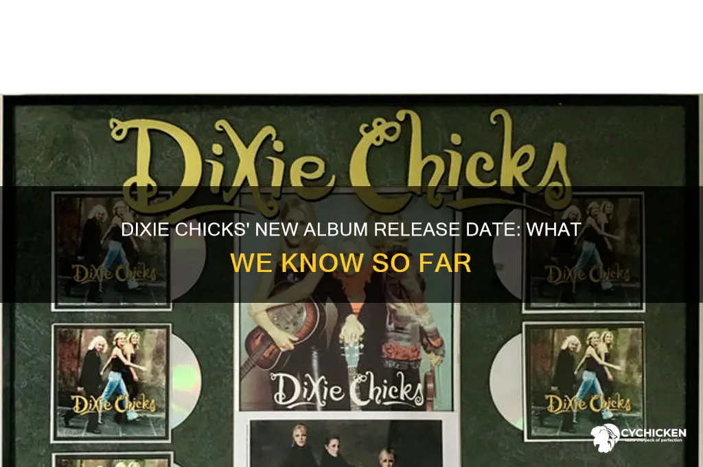when is dixie chicks new album released