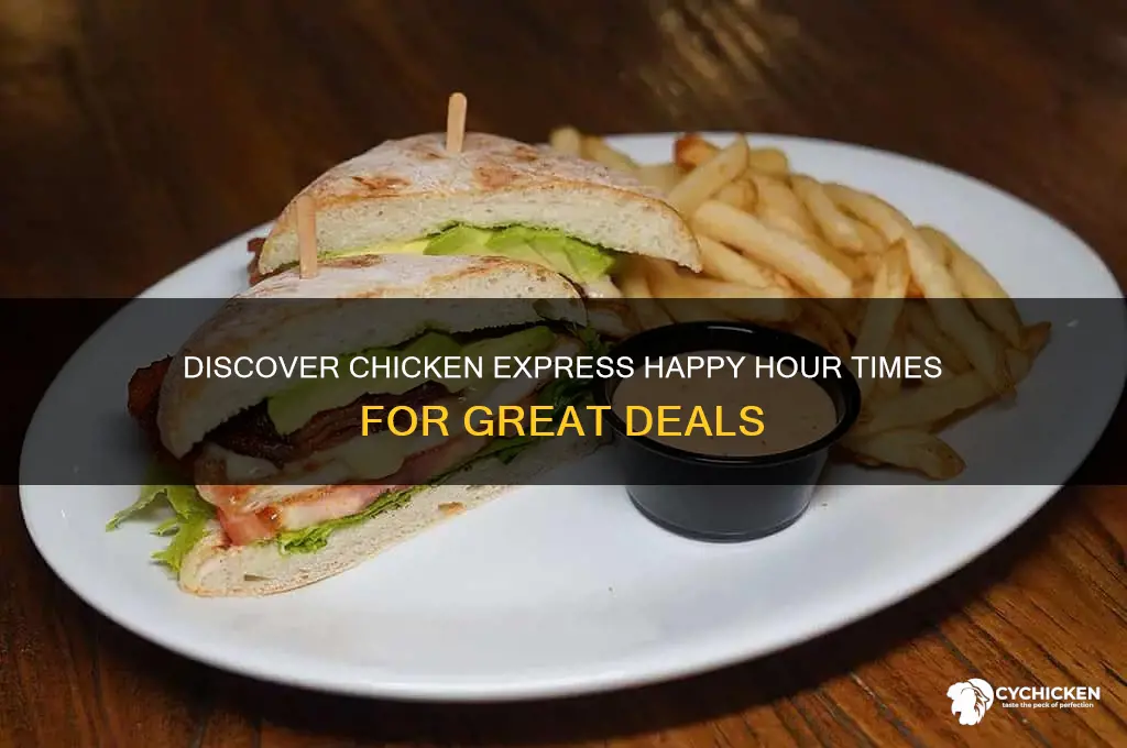 when is happy hour at chicken express