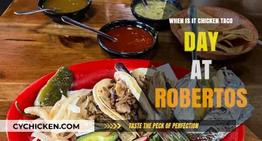 Celebrate Chicken Taco Day at Roberto's: Mark Your Calendar!