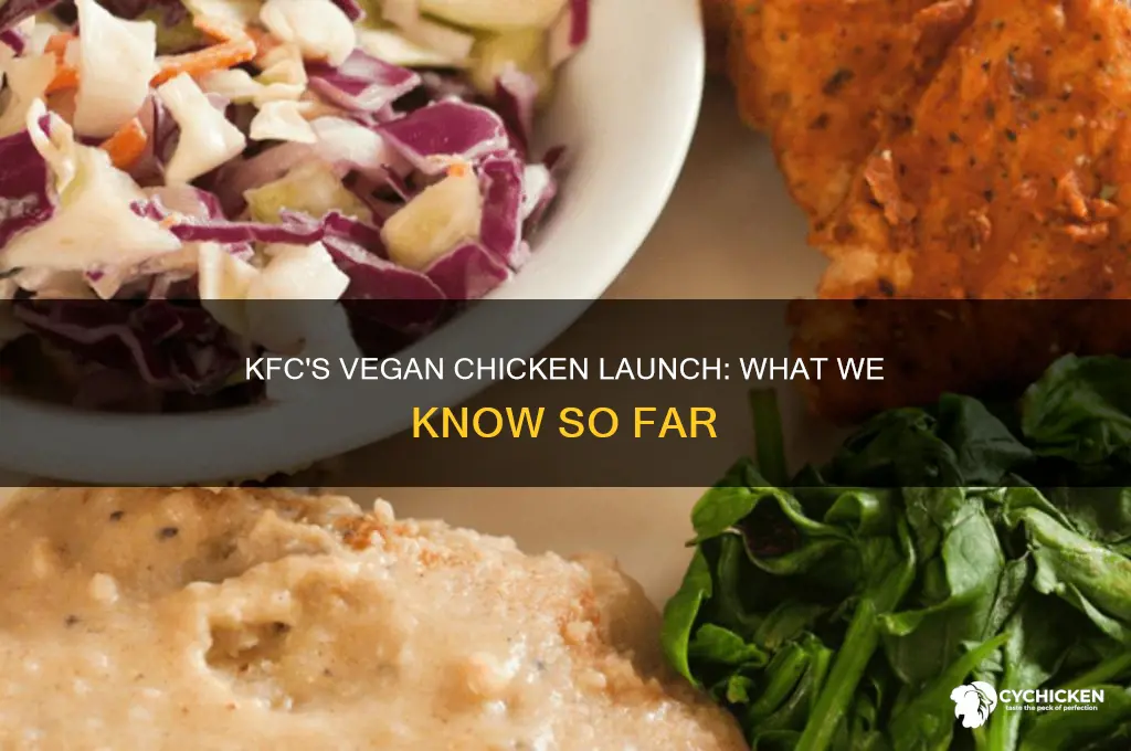 when is kfc coming out with vegan chicken