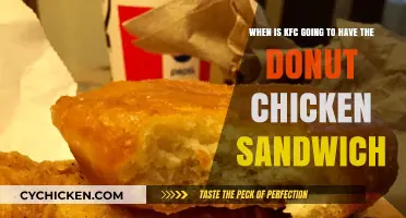 KFC's Donut Chicken Sandwich Return: What We Know So Far