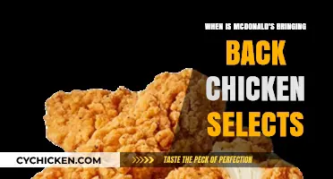 When Will McDonald's Bring Back Chicken Selects? Fans Await Return