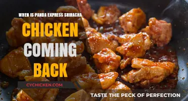 Panda Express Sriracha Chicken Return: When Will It Be Back?