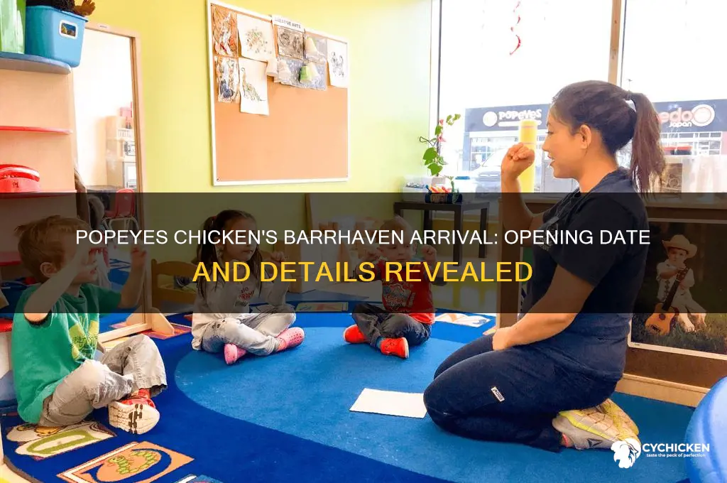 when is popeyes chicken opening in barrhaven