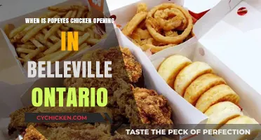 Popeyes Chicken's Anticipated Arrival in Belleville, Ontario: Opening Date Revealed