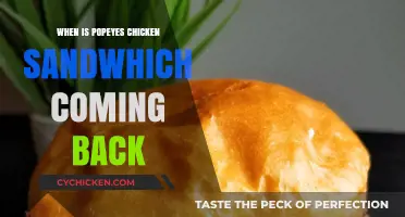 Popeyes Chicken Sandwich Return Date: What We Know So Far