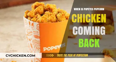 Popeyes Popcorn Chicken Return: When Will It Be Back?