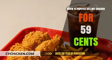 Popeyes 59-Cent Chicken Deal: Dates and Details Revealed