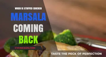 When Will Stuffed Chicken Marsala Return to the Menu?