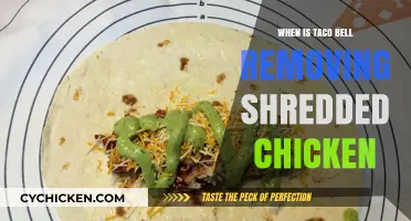 Taco Bell's Shredded Chicken Farewell: When Will It Be Gone?