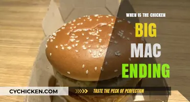 When Will the Chicken Big Mac Disappear from McDonald's Menu?