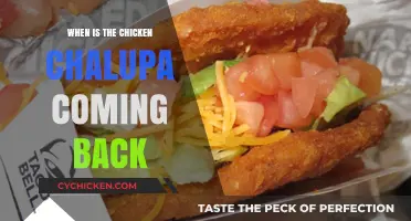 When Will Taco Bell Bring Back the Chicken Chalupa?