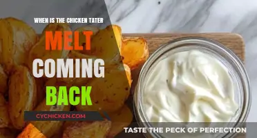 Chicken Tater Melt Return: Anticipating the Comeback of a Fan Favorite