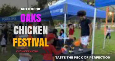 Fair Oaks Chicken Festival Dates: Plan Your Clucky Adventure Now!