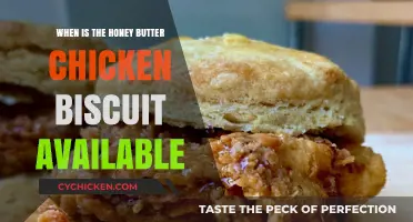 Honey Butter Chicken Biscuit Availability: When Can You Enjoy This Treat?