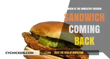 Wingstop Chicken Sandwich Return: Anticipated Comeback Date Revealed