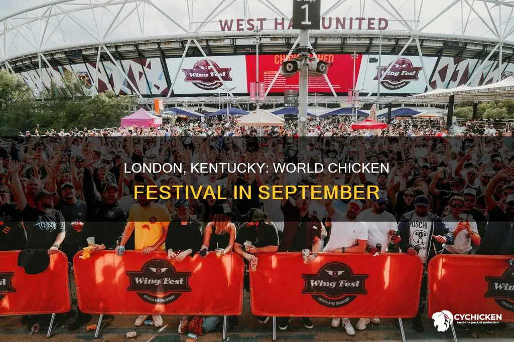 when is the world chicken festival in london kentucky