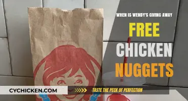 Wendy's Free Chicken Nuggets: Dates, Details, and How to Get Yours