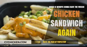 Wendy's Fresco Chicken Sandwich Return: Anticipating the Comeback