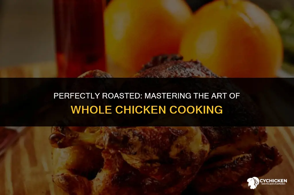 when is whole chicken done temp