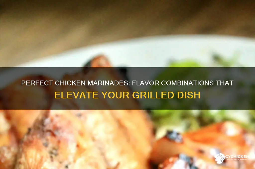 when marinades chicken what flavors go well together