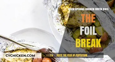 Does the Foil Break When Opening Chicken Broth?