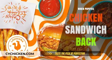 Popeyes Chicken Sandwich Return: When Will It Be Back on the Menu?