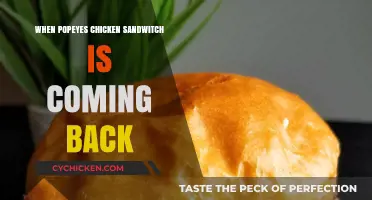 Popeyes Chicken Sandwich Return: Anticipated Comeback Date Revealed