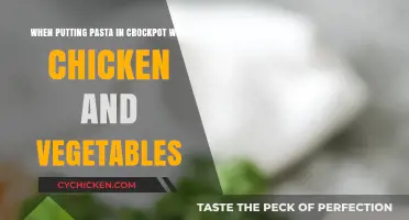 Crockpot Chicken, Veggies, and Pasta: A Hearty One-Pot Wonder