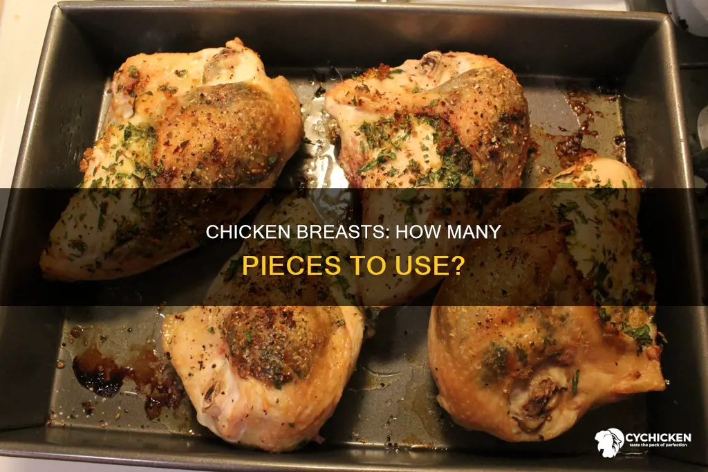 when recipes calls for chicken breat is it both halves