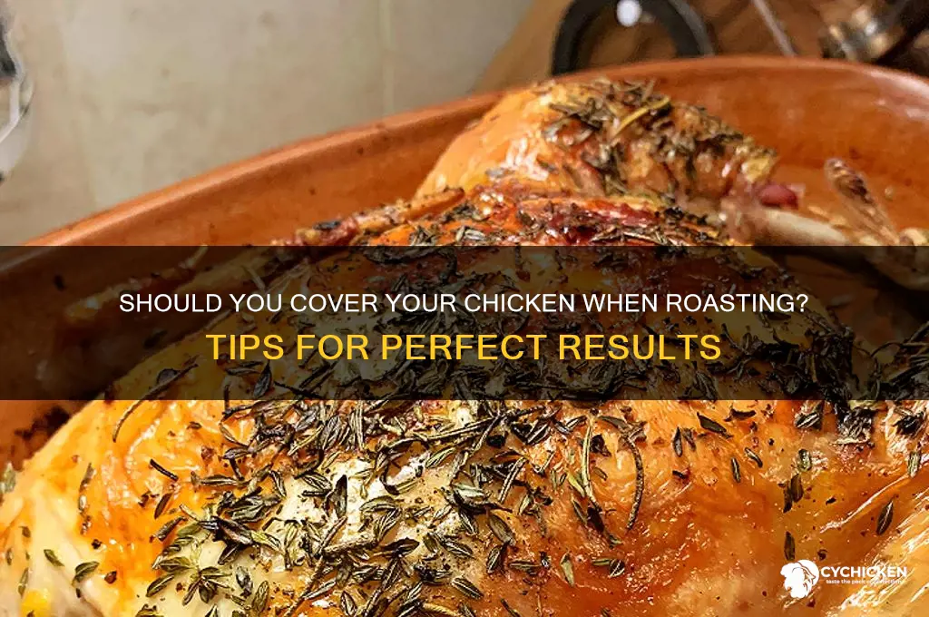 when roasting a chicken should you cover it